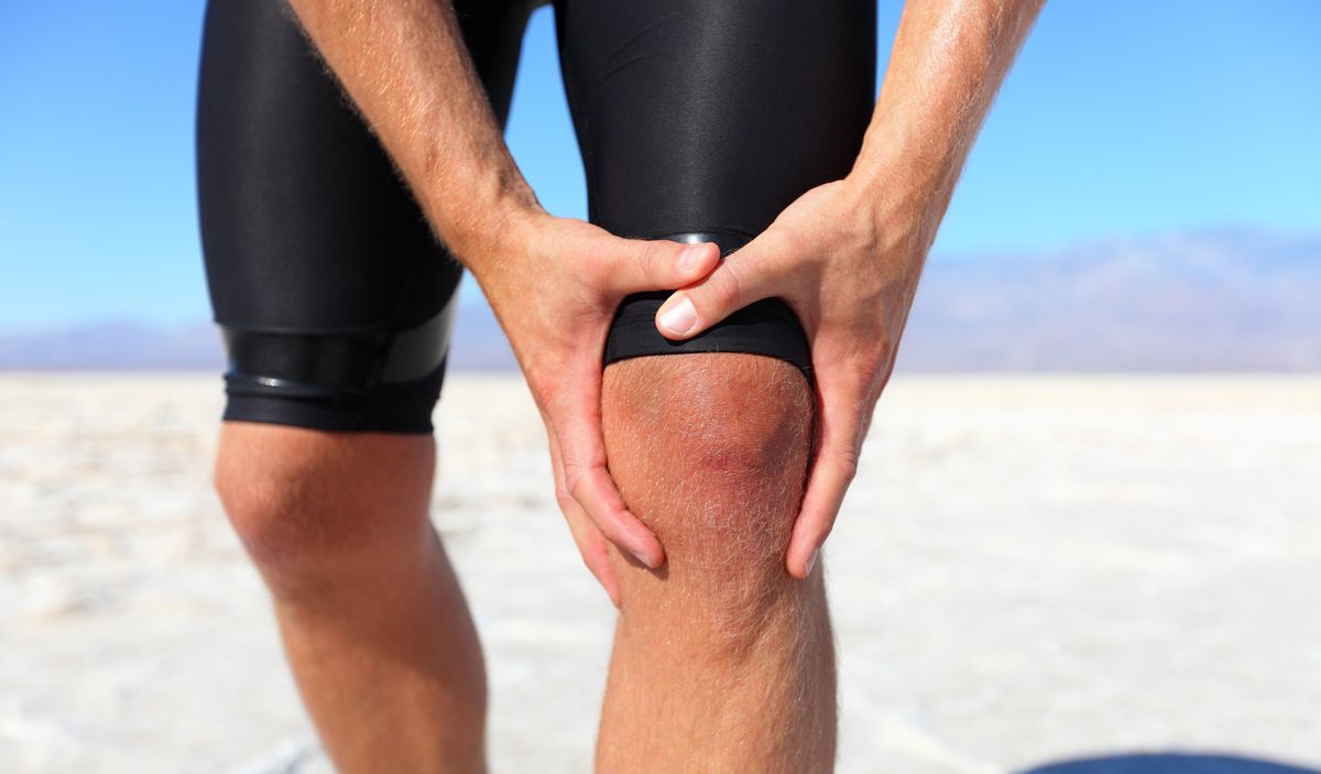 Боль в коленном суставе после бега 95
