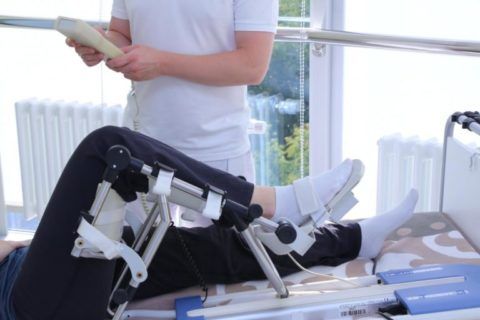 Реабилитация после имплантации коленного сустава 119