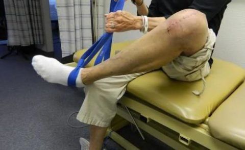 Реабилитация после имплантации коленного сустава 166